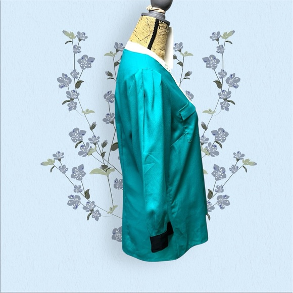 482 - BANANA REPUBLIC Blouse - Retro Look - Picture 3 of 14